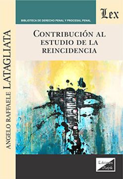 portada Contribución al estudio de la reincidencia (in Spanish)