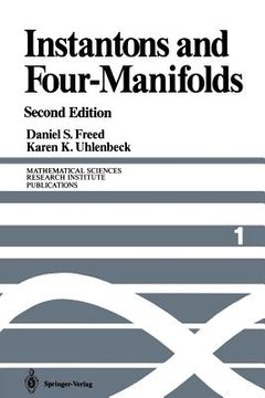 portada instantons and four-manifolds (en Inglés)