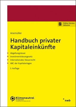 portada Handbuch Privater Kapitaleinkünfte (en Alemán)