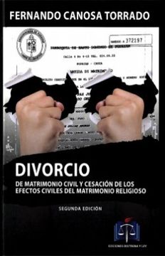 portada Divorcio de Matrimonio Civil y Cesacion  de los Efectos Civiles del Matrimonio Religioso