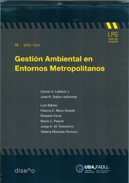 portada Gestion Ambiental en Entornos Metropolitanos