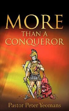 portada more than a conqueror (en Inglés)