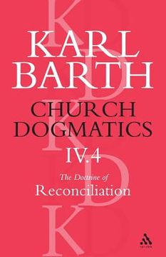 portada Church Dogmatics the Doctrine of Reconciliation, Volume 4, Part 4 (in English)