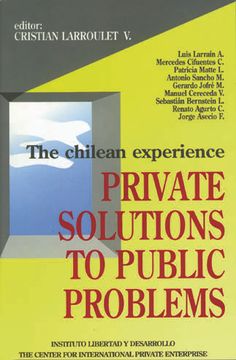 portada Private Solutions to Public Problems (in English)