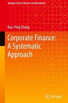 portada Corporate Finance: A Systematic Approach (en Inglés)