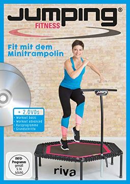 portada Jumping Fitness - Basic & Advanced: Fit mit dem Minitrampolin mit 2 Dvds (en Alemán)