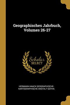 portada Geographisches Jahrbuch, Volumes 26-27 (in German)