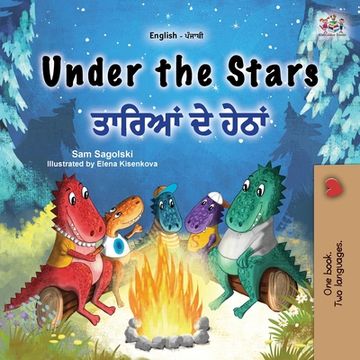 portada Under the Stars (English Punjabi Gurmukhi Bilingual Kids Book) (en Panjabi)
