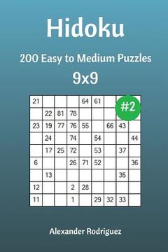 portada Hidoku Puzzles - 200 Easy to Medium 9x9 vol. 2 (en Inglés)