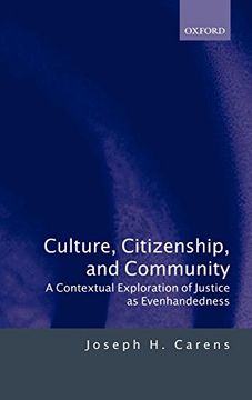 portada Culture, Citizenship and Community (en Inglés)
