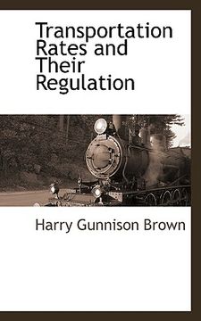 portada transportation rates and their regulation