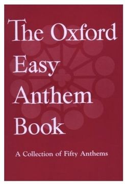 portada The Oxford Easy Anthem Book: Vocal Score (en Inglés)