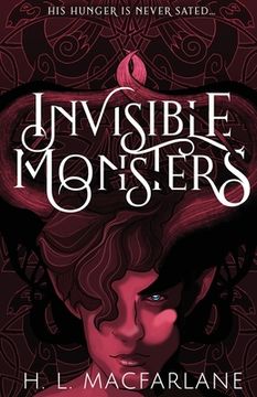 portada Invisible Monsters: A Dark Romantic Fantasy (en Inglés)