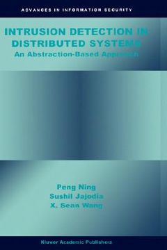 portada intrusion detection in distributed systems: an abstraction-based approach (en Inglés)