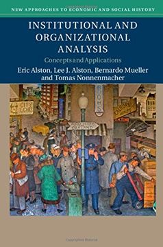 portada Institutional and Organizational Analysis: Concepts and Applications (en Inglés)