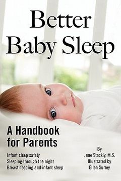 portada better baby sleep: a handbook for parents (en Inglés)