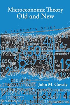 portada Microeconomic Theory old and New: A Student's Guide (en Inglés)