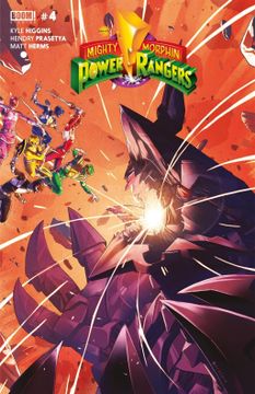 portada Mighty Morphin Power Rangers #4a