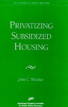 portada privatizing subsidized housing (en Inglés)