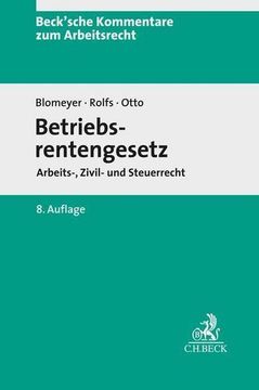 portada Betriebsrentengesetz (en Alemán)