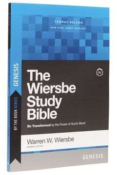 portada By the Book Series: Wiersbe, Genesis, Paperback, Comfort Print: Be Transformed by the Power of God's Word (en Inglés)