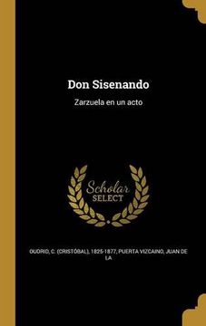 portada Don Sisenando: Zarzuela en un Acto (in Spanish)