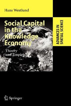 portada social capital in the knowledge economy: theory and empirics (en Inglés)