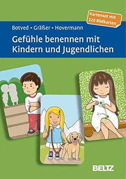 portada Gefühle Benennen mit Kindern und Jugendlichen: Kartenset mit 120 Bildkarten. Mit 12-Seitigem Booklet (en Alemán)