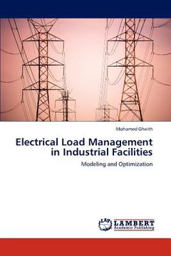 portada electrical load management in industrial facilities (en Inglés)
