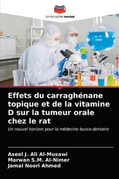 portada Effets du carraghénane topique et de la vitamine D sur la tumeur orale chez le rat (en Francés)
