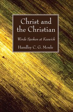 portada Christ and the Christian (en Inglés)