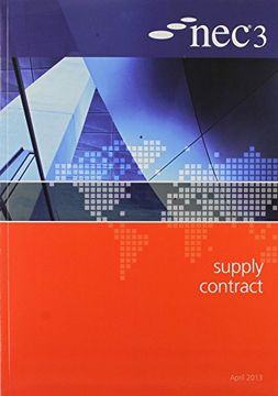 portada Nec3 Supply Contract Bundle (en Inglés)