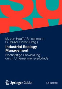 portada industrial ecology management (en Alemán)