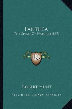 portada panthea: the spirit of nature (1849)