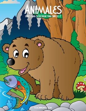 portada Animales libro para colorear para niños 2
