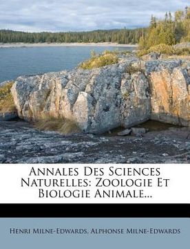 portada Annales Des Sciences Naturelles: Zoologie Et Biologie Animale... (in French)