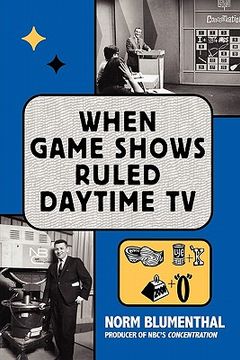 portada when game shows ruled daytime tv (en Inglés)