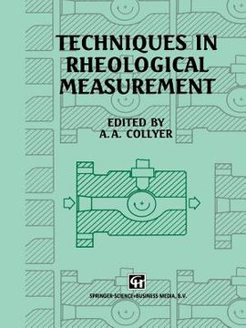 portada Techniques in Rheological Measurement