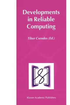 portada developments in reliable computing