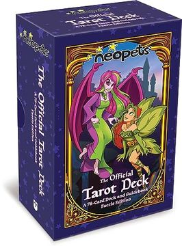 portada Neopets: The Official Tarot Deck: A 78-Card Deck and Guidebook, Faerie Edition (en Inglés)