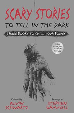 portada Scary Stories to Tell in the Dark: Three Books to Chill Your Bones: All 3 Scary Stories Books With the Original Art! (en Inglés)