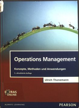 portada Operations Management: Konzepte, Methoden und Anwendungen. (en Alemán)