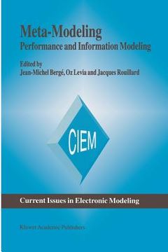portada meta-modeling: performance and information modeling (en Inglés)
