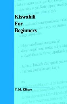portada kiswahili for beginners (in English)