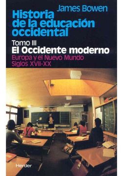 portada historia de la educacion occidental t. 3 (in Spanish)