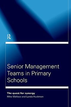 portada senior management teams in primary schools (en Inglés)