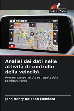 portada Analisi dei dati nelle attività di controllo della velocità (en Italiano)