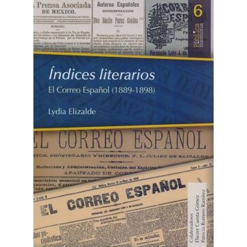 portada Indices Literarios: El Correo Español (1889-1898)