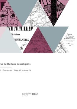 portada Revue de l'Histoire Des Religions (en Francés)