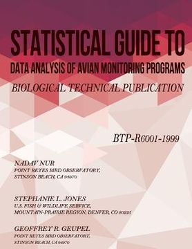 portada Statistical Guide to Data Analysis of Avian Monitoring Programs: Biological Technical Publication (en Inglés)